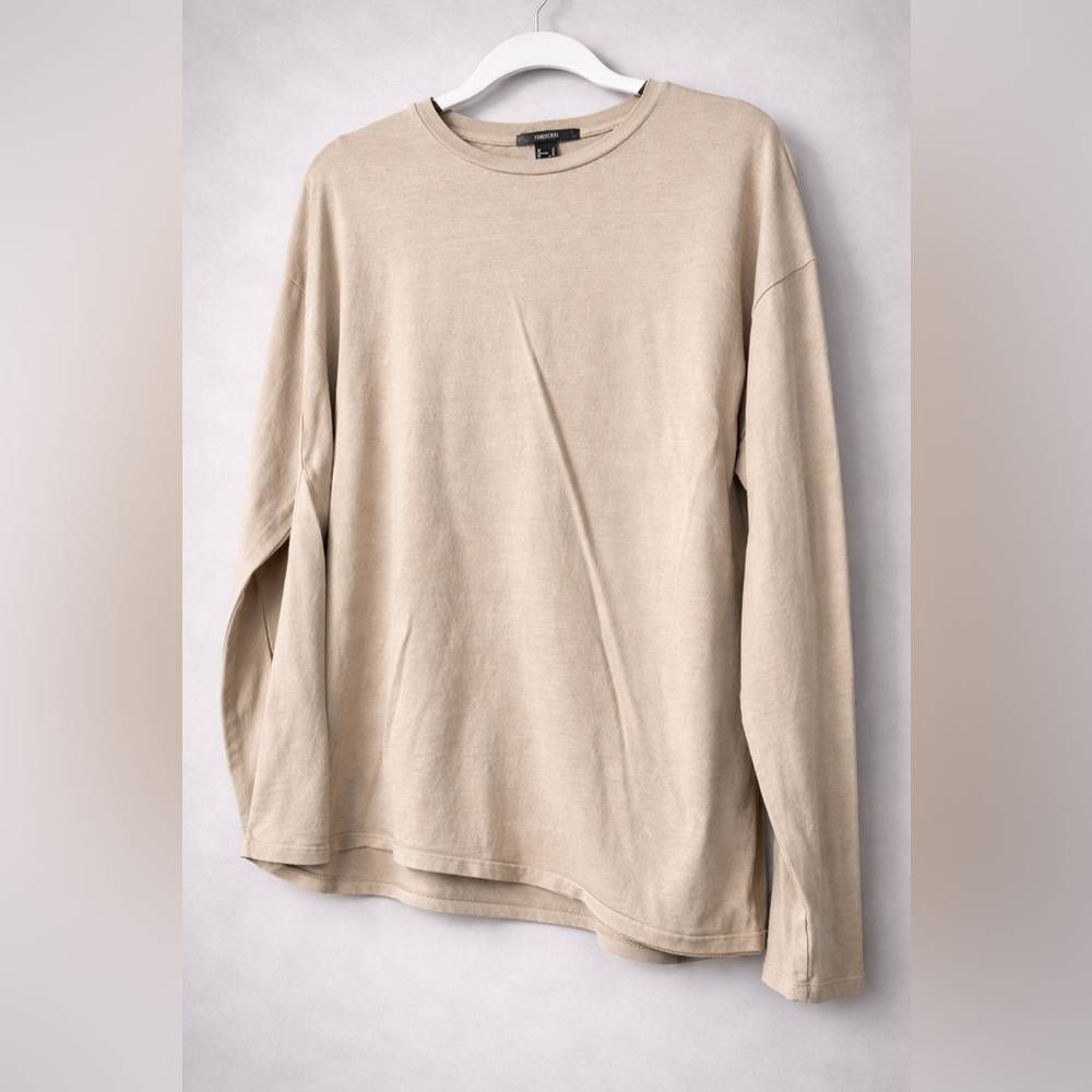 Forever 21 Beige Long Sleeve Tee